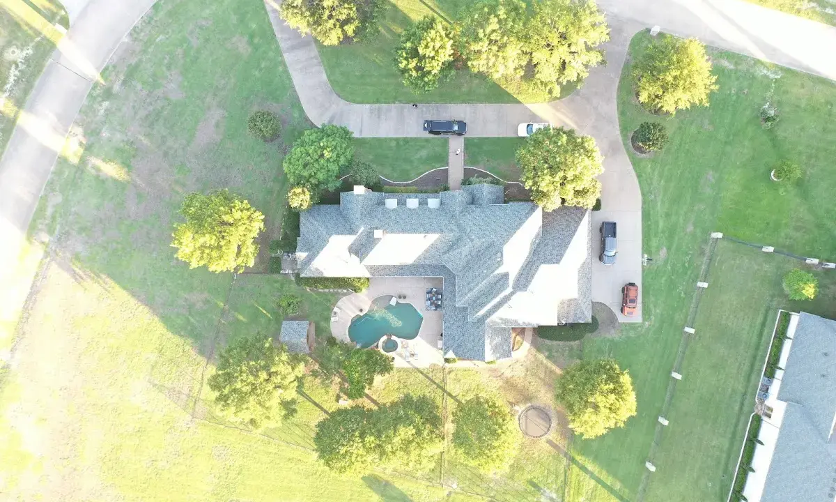 New shingle roof installation on a home in Taylorville